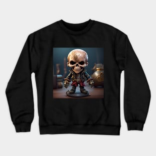 Skull Pirate Bobblehead Crewneck Sweatshirt